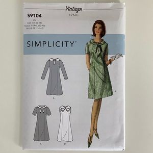 Simplicity S9104 Sewing Pattern